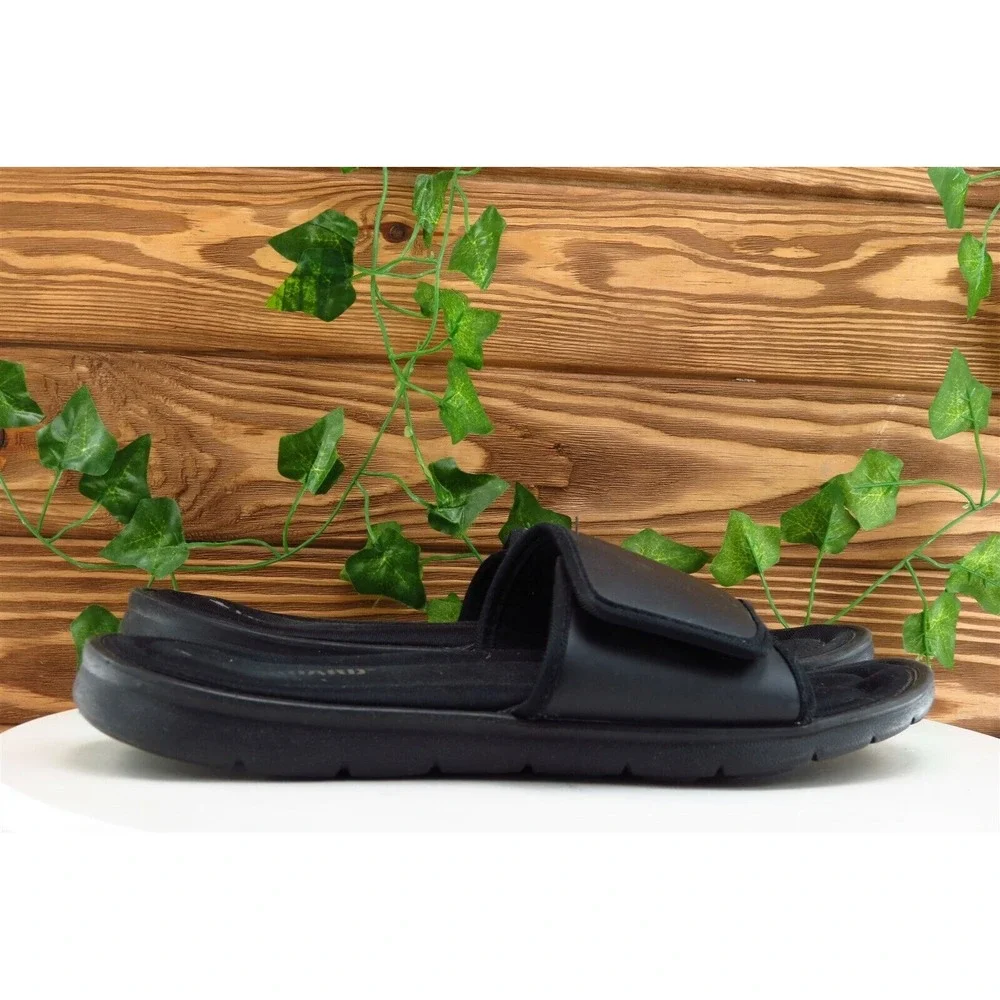 Lifeguard Size 12-13‎ M Black Slide Synthetic Men Shoes